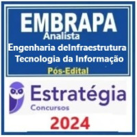 EMBRAPA - Analista - Área Gestão da Informação - Subárea: Engenharia de Infraestrutura e Tecnologia da Informação Pacote - 2024 (Pós-Edital)